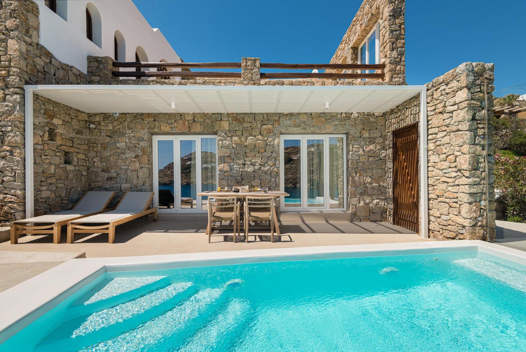 Etesians Luxury Suites Plage de Super Paradise Extérieur photo