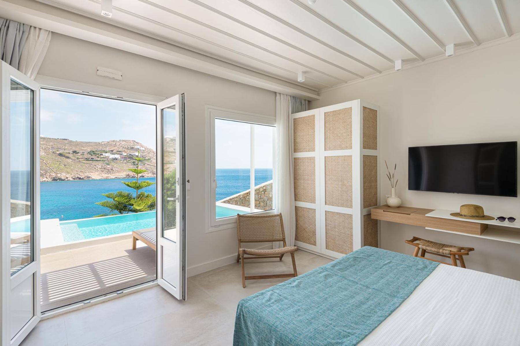Etesians Luxury Suites Plage de Super Paradise Extérieur photo
