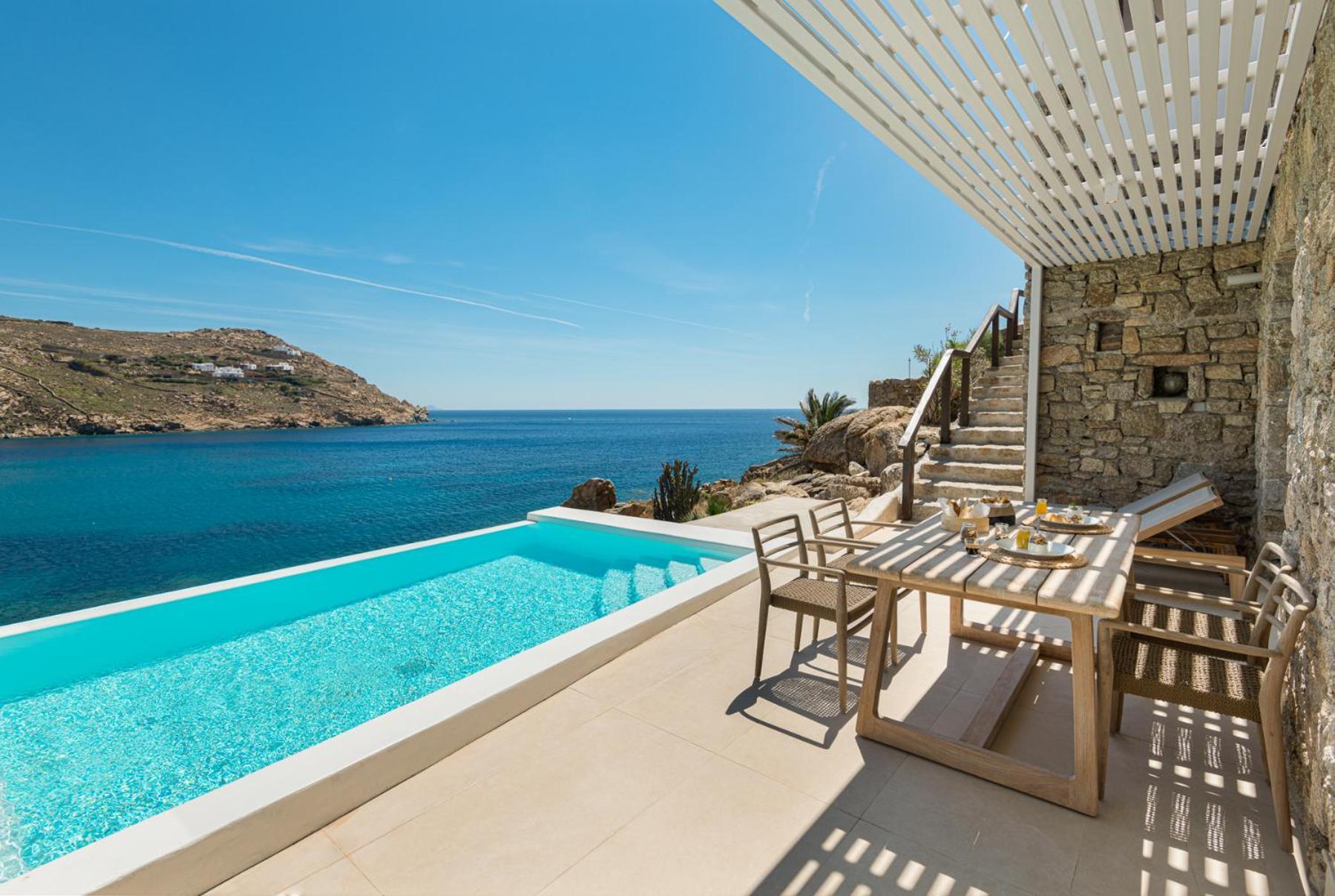 Etesians Luxury Suites Plage de Super Paradise Extérieur photo
